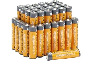 Amazon Basics AAA-Alkali-Hochleistungsbatterien, 1,5 V, 10 Jahre lagerfähig, 36 Stück