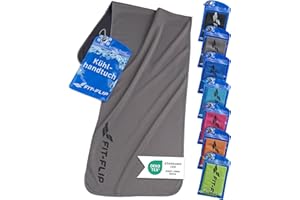 Fit-Flip Kühltuch aus Mikrofaser für Nacken und Hals
