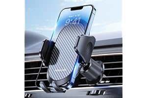 miracase Handyhalterung Auto [Stabilere Doppelhaken] Handyhalter für Autos Lüftung Universale, Halterung für Navigationsgeräte，360 Grad Vent KFZ Halterung für iPhone Galaxy Smartphone
