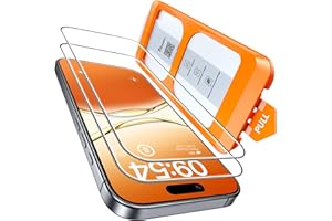 TOCOL für iPhone 17 für Panzerglas 6,3 Zoll, Einfache Montage | Full Screen Anti-Bläschen, 9H Militärschutz Stoßfest Kratzfest Haltbarkeit, Anti-Fingerabdruck, Kompatibel mit Hülle, 2 Stück