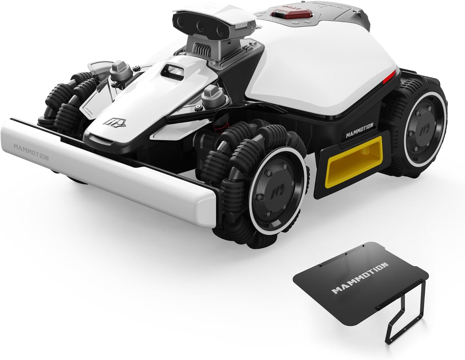 LUBA Mini 2 AWD 1000 Mähroboter ohne Begrenzungskabel mit Garage Mini, Empf.1000㎡ Tri-Kamera AI Herstellerbild