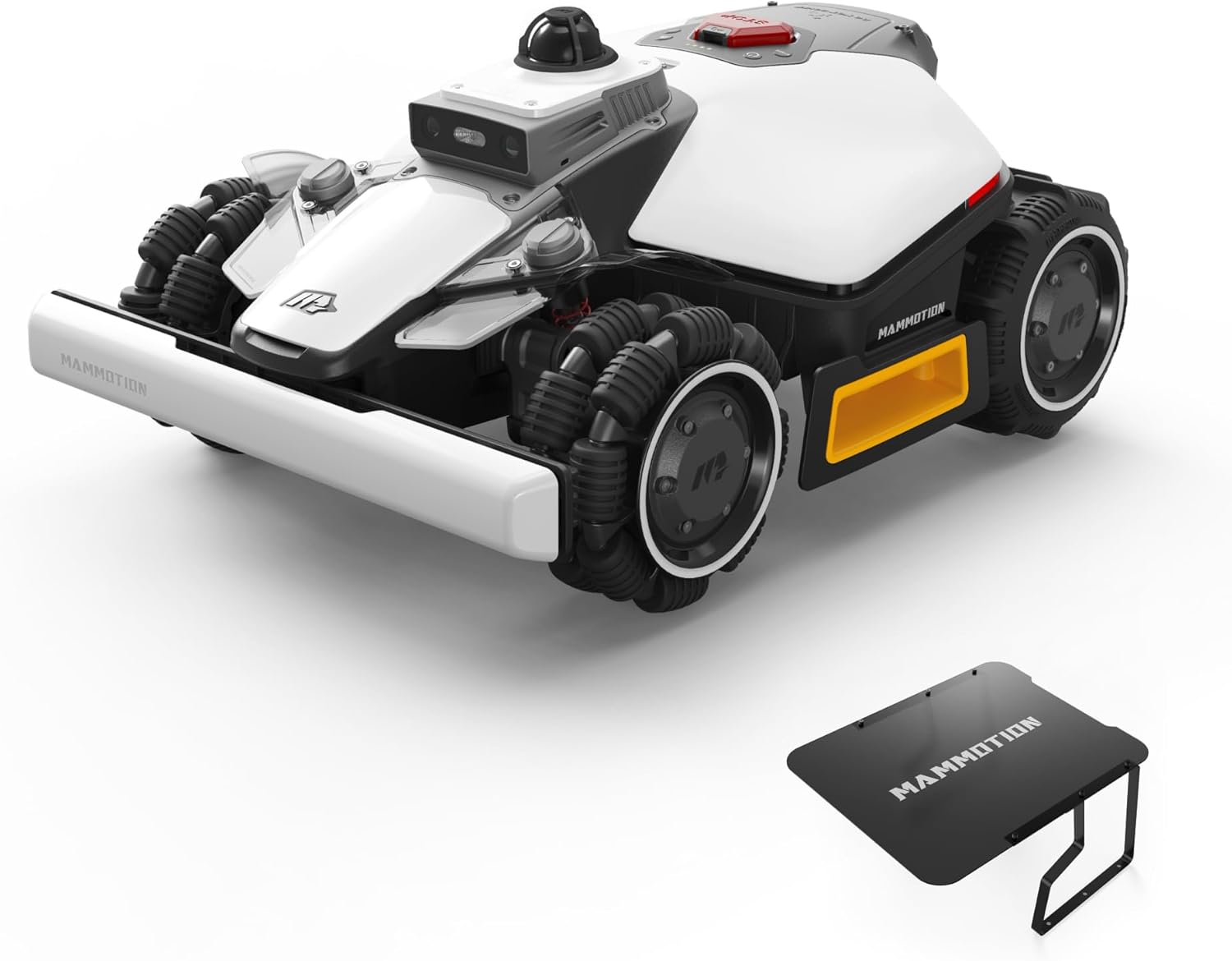 LUBA mini 2 AWD 1500 Mähroboter ohne Begrenzungskabel mit Mini Garage, (Separater Versand) Empf Herstellerbild