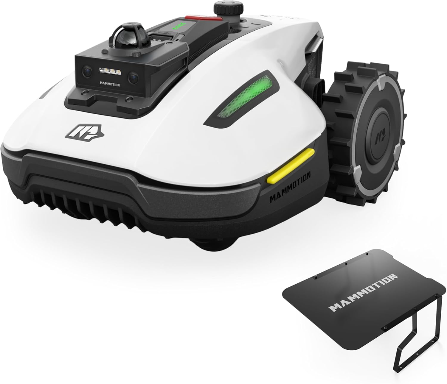 YUKA mini 2 800 LiDAR Mähroboter ohne begrenzungskabel mit Garage | Empf. 800 m², Kein RTK, Auto Kar Herstellerbild