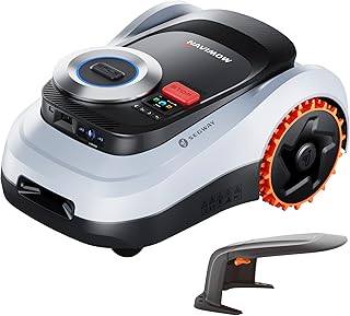 Segway Navimow i220 LiDAR Mähroboter ohne Begrenzungskabel mit Garage M, für 2000 m², bis 45% Steigung, Solid-