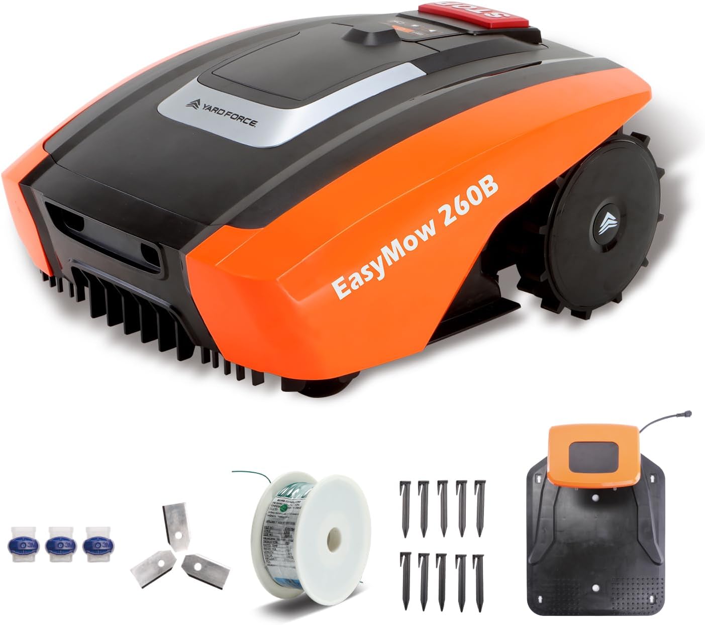 Mähroboter EasyMow 260B – 20V Power für Gärten bis 260m² | Bluetooth App-Steuerung, Kantenmodus Herstellerbild